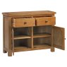 Bristol Rustic Oak 2 Door Sideboard