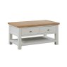 Bristol Ivory Painted Coffee Table with 2 Drawers