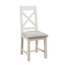 Bristol Ivory Painted Cross Back Dining Chair