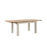 Bristol Ivory Painted 2 Leaf Extending Dining Table