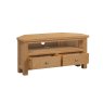 Bristol Oak Large Corner TV Unit