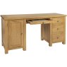 Bristol Bristol Oak Double Pedestal Desk