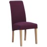 Lisbon Westbury Maroon Fabric Chair