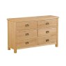 Countryside Lite 6 Drawer Wide Chest