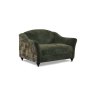 Spink & Edgar Lamour Velvet Snuggler Chair