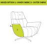 Jay Blades X G Plan Peabody Swivel Chair