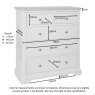Lugano 2 + 3 Drawer Chest