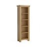 Wellington Oak Slim Bookcase