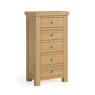 Wellington Oak Tallboy Chest