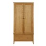 Dorset Oak Double Wardrobe