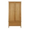 Dorset Oak Double Wardrobe