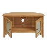 Dorset Oak Corner TV Stand