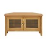 Dorset Oak Corner TV Stand