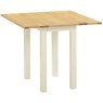Bristol Ivory Painted Square Drop Leaf Table