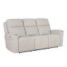 Milan 3 Seater Electric Sofa - Stone