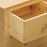 Portland Oak 3 Drawer Bedside