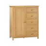 Portland Oak Combination Wardrobe