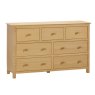 Portland Oak 3 Over 4 Chest of Drawers