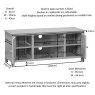 Portland Oak Large TV Unit