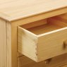 Portland Oak Console Table with 2 Drawers