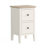 Oxford Painted Narrow Bedside (Off White)