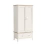 Oxford Painted Gents Wardrobe (Off White)