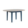 Oxford Painted 120-155cm Round Extending Table (Blue)