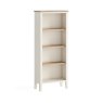 Oxford Painted Slim Bookcase (Off White)