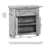 Milford Oak Compact Sideboard