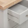 Milford Painted Compact 3 Drawer Bedside