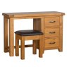 Oaken Dressing Table & Stool