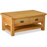 Countryside Large Coffee Table with Drawer & Shelf