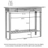 Tivoli Console Table with Drawer