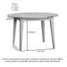 Tivoli Round Dining Table`