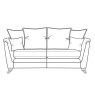 Wynwood 3 Seater Pillow Back Sofa
