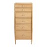 ercol Winslow 6 Drawer Tall Chest