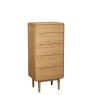G Plan Winchester 5 Drawer Tall Chest with Mirror