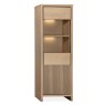 Atlas Showcase Cabinet 1 door / 1 Glass Door