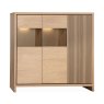 Atlas Wall Cabinet 2 Glass Doors / 1 Door