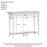 Lugano Console Table