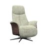 G Plan Halberg Manual Recliner Chair (Dark Wood)