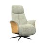 G Plan Halberg Manual Recliner Chair (Light Wood)