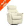 G Plan Solna Swivel Recliner Armchair (with Heated Seat) - Leather