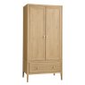 Portofino Double Wardrobe on Drawer