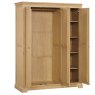 Lugano Oak Triple Wardrobe
