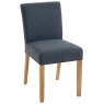 Bristol Oak 120-153cm Extending Table with 4 Low Back Chairs (Slate)