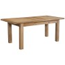 Bristol Oak 120-153cm Extending Table with 4 Low Back Chairs (Slate)