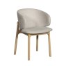 Pebble Dining Arm Chair (Grey)