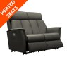 G Plan Kelson Recliner 2 Seater Sofa - Leather with Heated seats