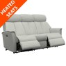 G Plan Kelson Recliner 3 Seater Sofa - Fabric with Heated seats